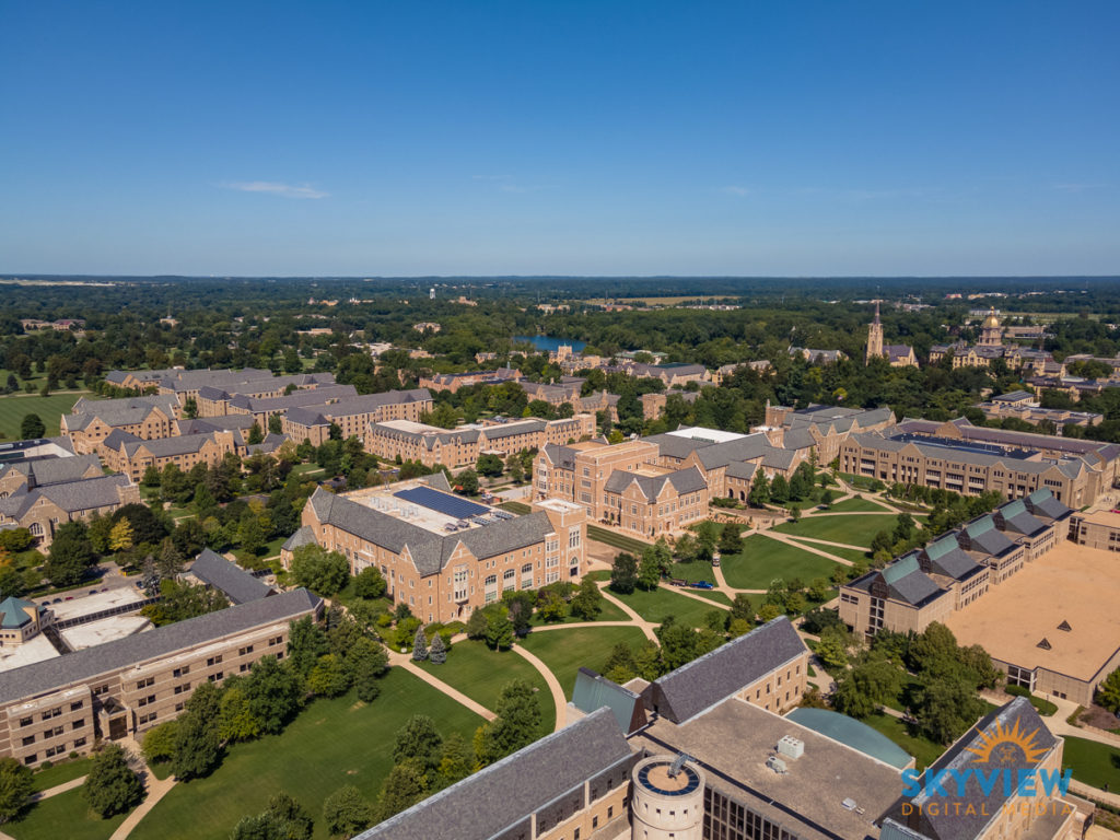 Notre Dame Campus Aerial